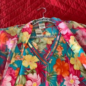 Gown with matching robe